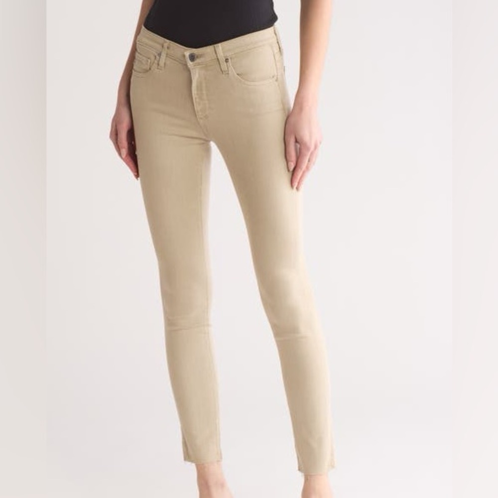 ANN TAYLOR Beige Jeans Size 4